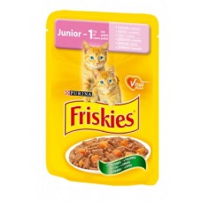Friskies Junior - мултиопаковка за малки котенца до 1 година 4x85 гр.